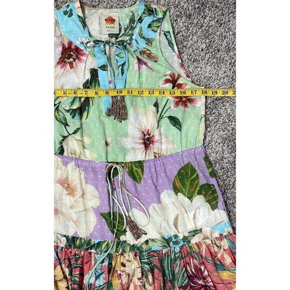 FARM RIO Mini Dress. Size: XS - Picture 4 of 7